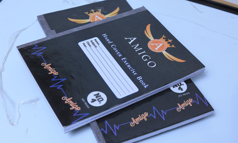 Amigo Hard Cover Exercise Books - A One Manufacturing Industry Ltd