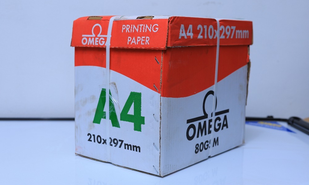 Omega A4 Ream of paper - A One Manufacturing Industry Ltd (1)