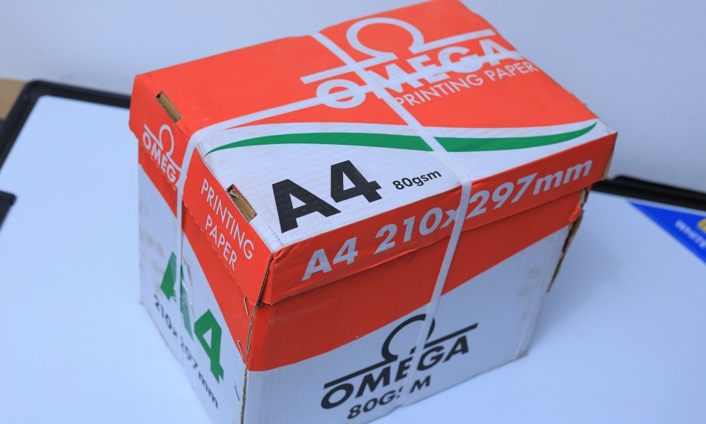 Omega A4 Ream of paper - A One Manufacturing Industry Ltd