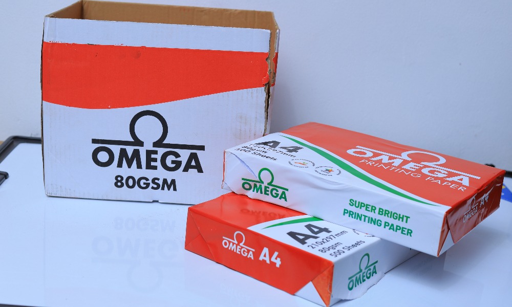 Omega A4 Ream of paper - A One Manufacturing Industry Ltd
