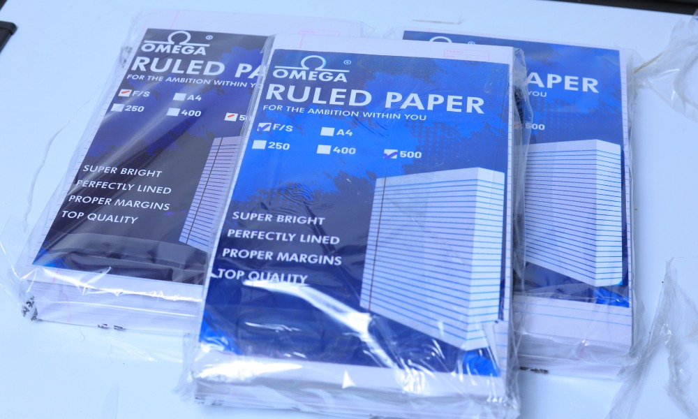 Omega Ruled Paper - A One Manufacturing Industry Ltd